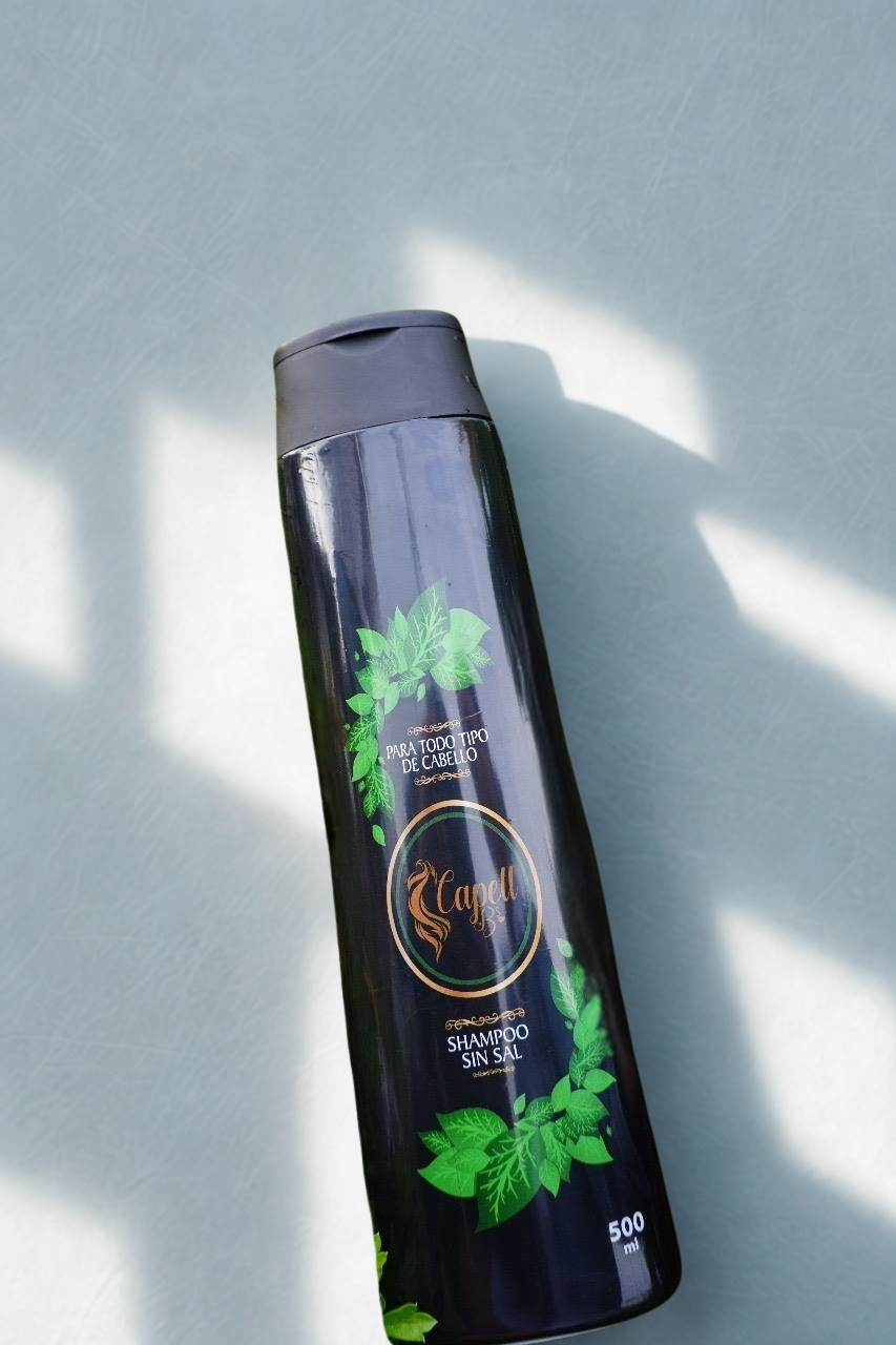Shampoo Orgánico Sin Sal Anti-Caída Capell B5